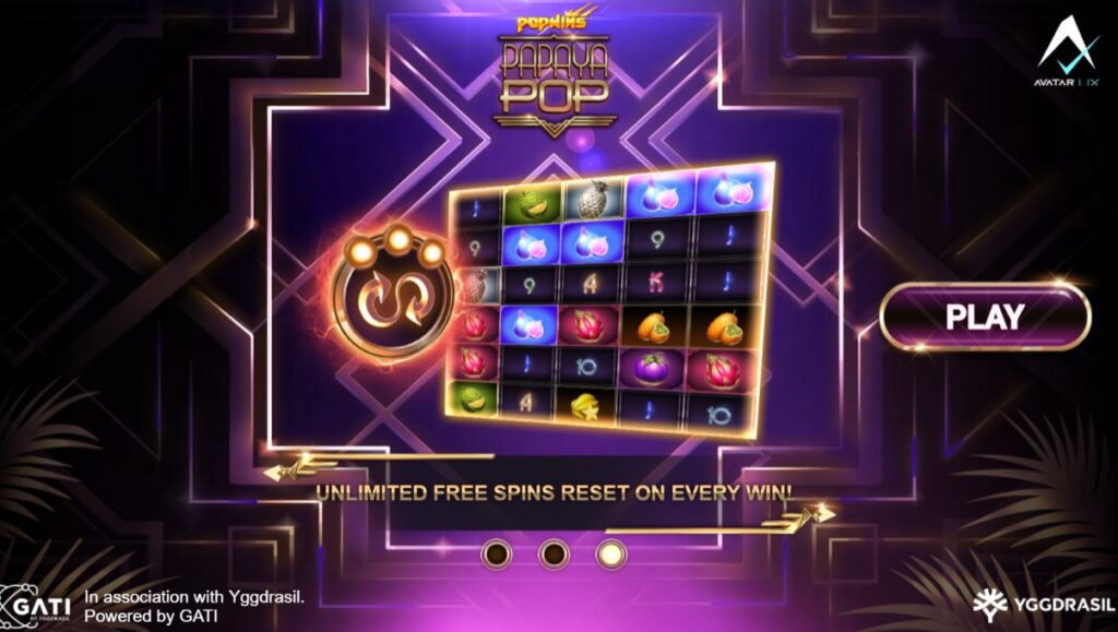 PAPAYAPOP free spins