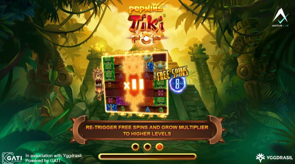 TIKIPOP free spins